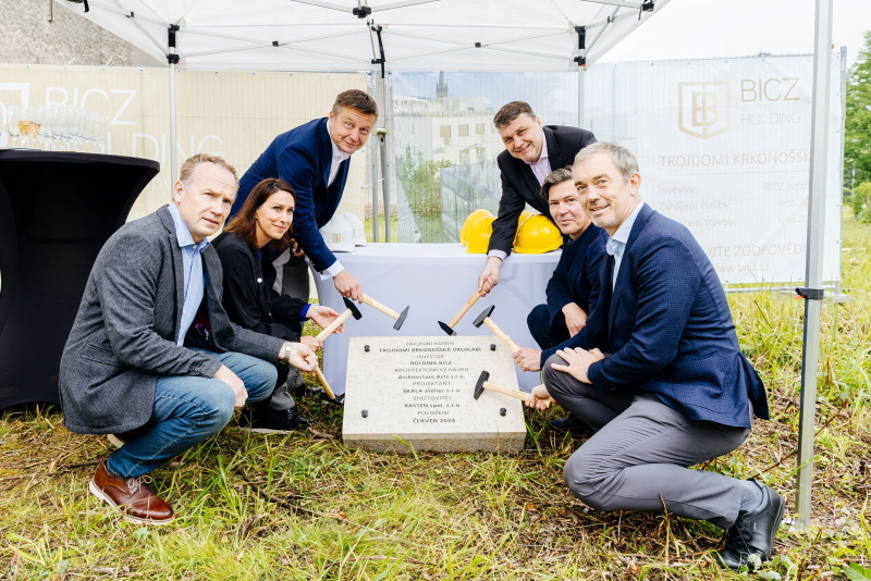 Trojdomí Krkonošská nabídne moderní byty v centru Vrchlabí