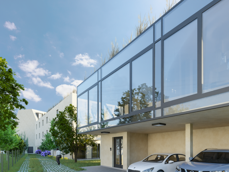 Trojdomí Krkonošská nabídne moderní byty v centru Vrchlabí